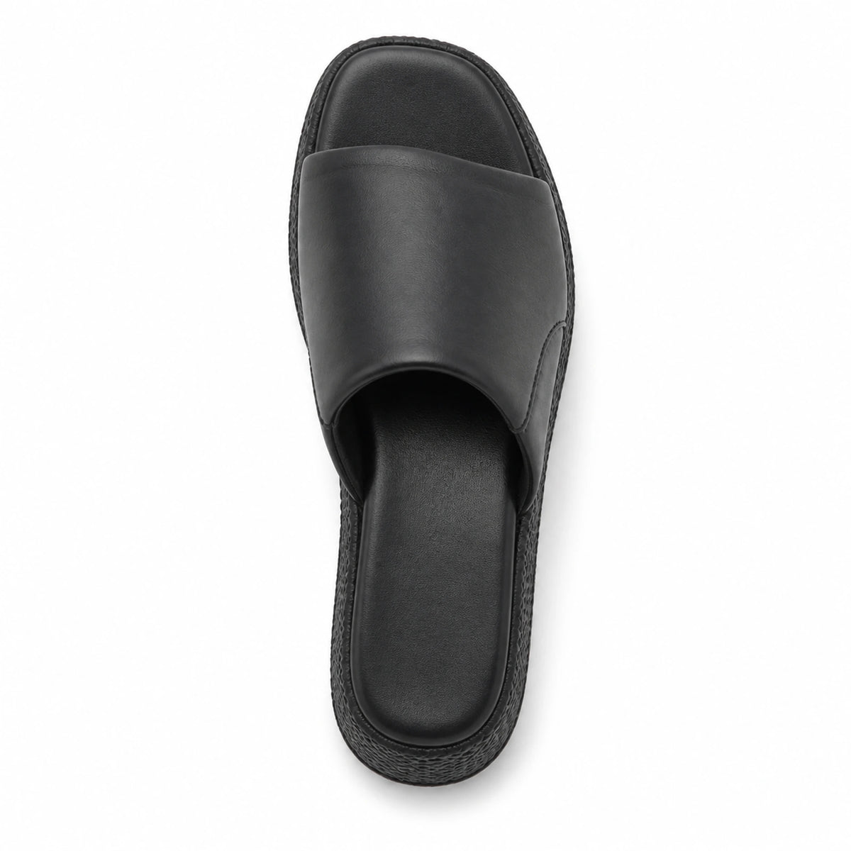 Sandalias Dolce Vita Aisha Black Leather Mujer