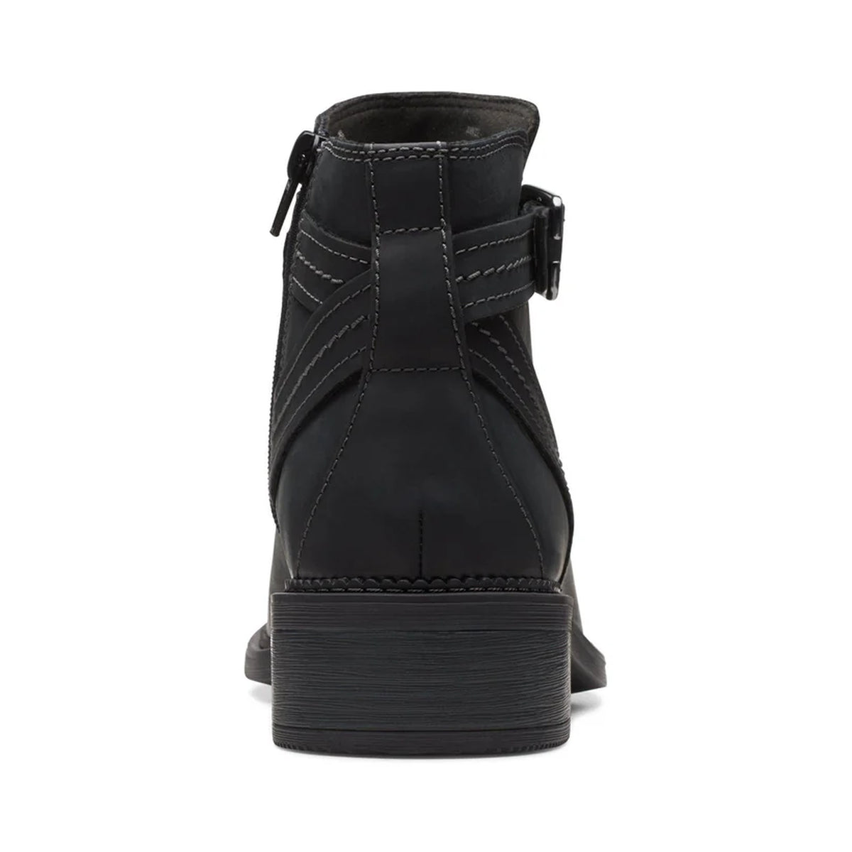 Calzado Clarks MAYE STRAP BLACK LEATHER / CUIR NOIR