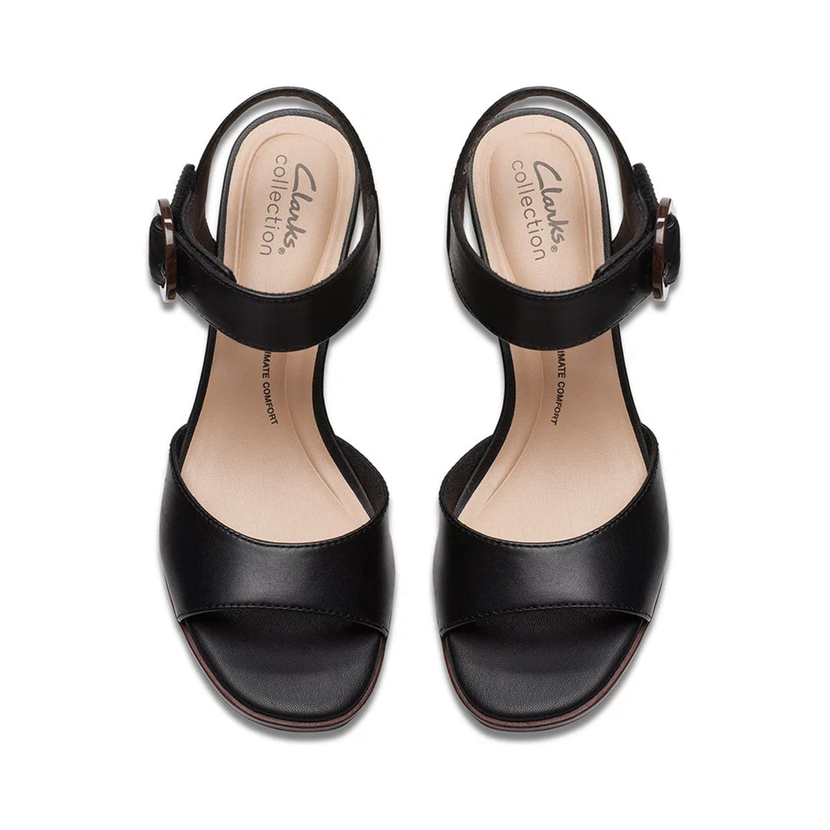Calzado Clarks AMBYRLYN RUBY BLACK LEATHER / CUIR NOIR