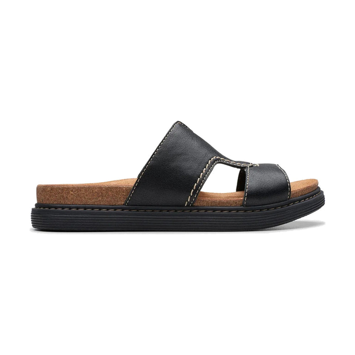 Calzado Clarks ARWELL WALK BLACK LEATHER / CUIR NOIR - vista principal corregida