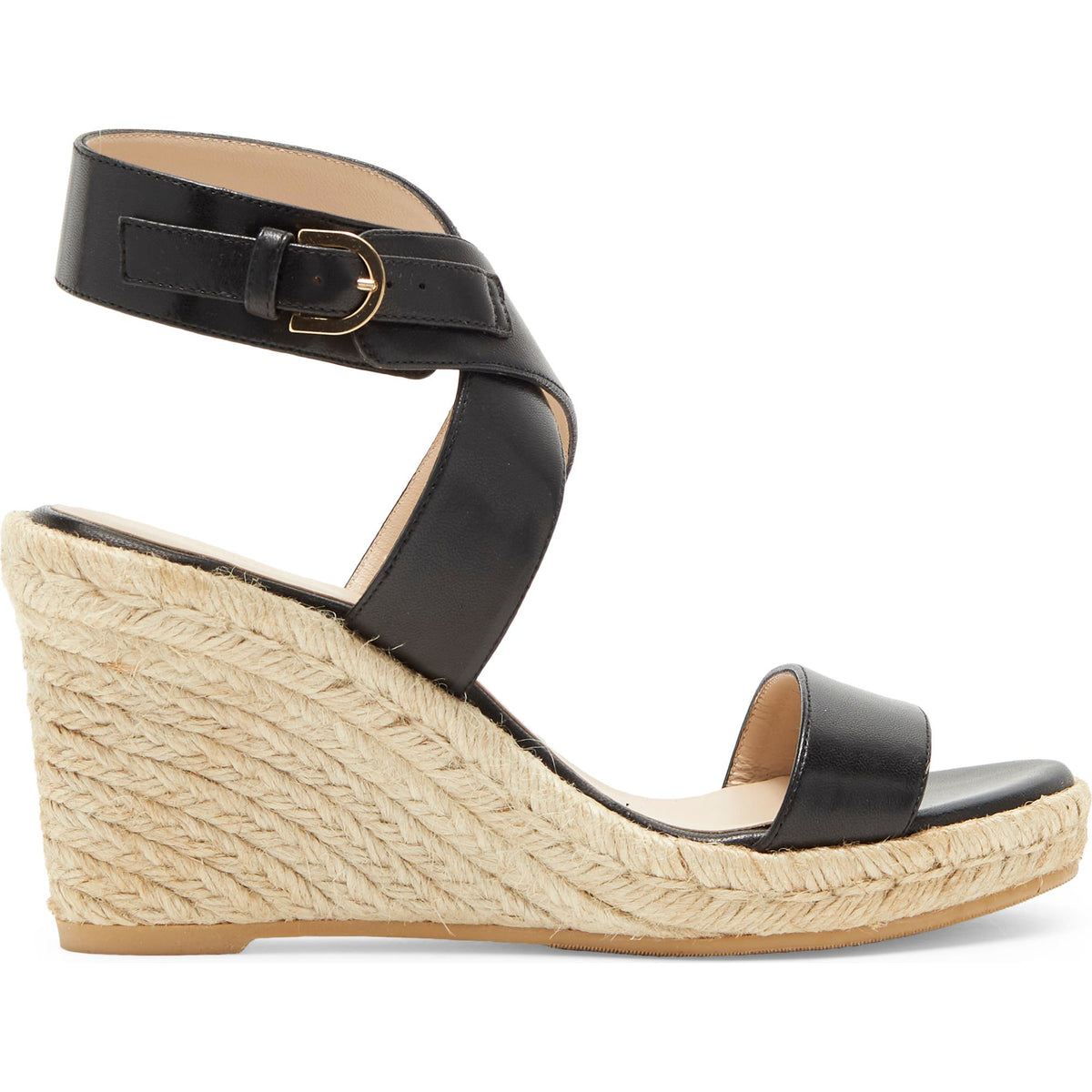 Stuart Weitzman Lexia Black Suede - vista detalle