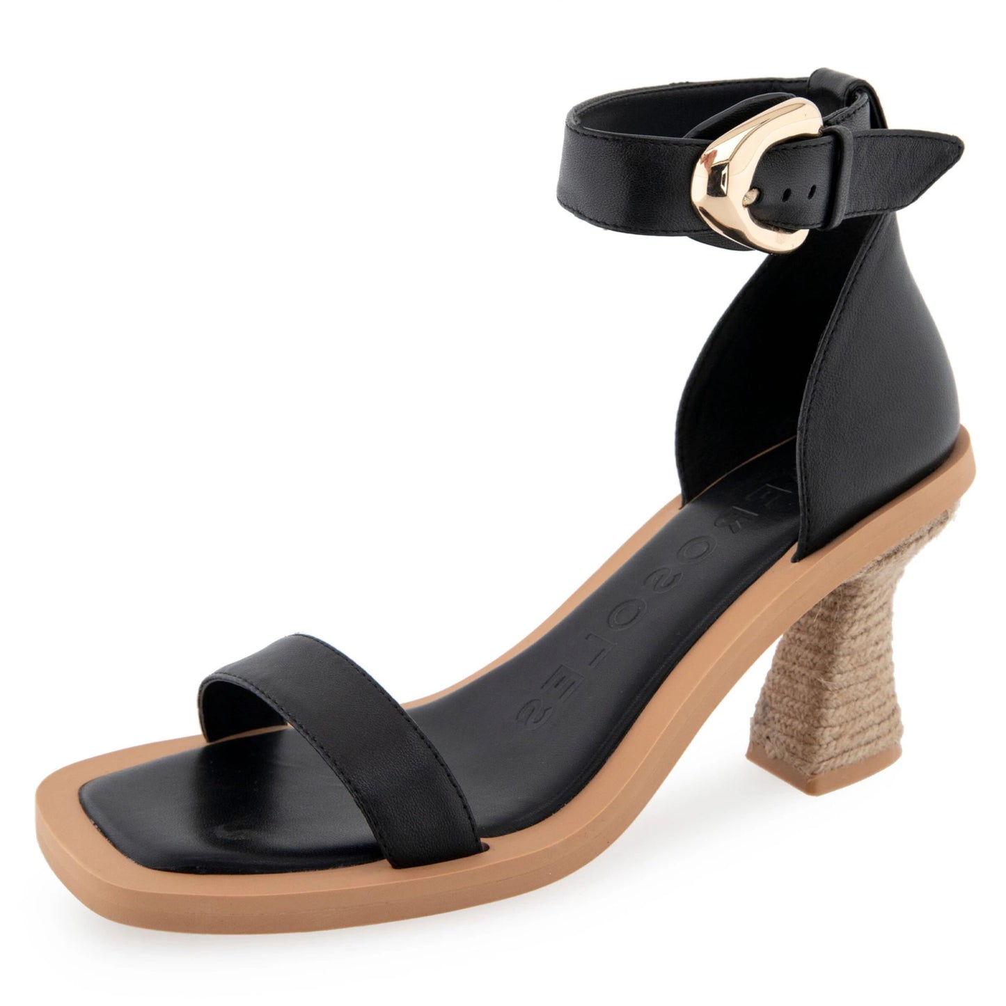 Sandalias de tacón Aerosoles Calico Black Mujer