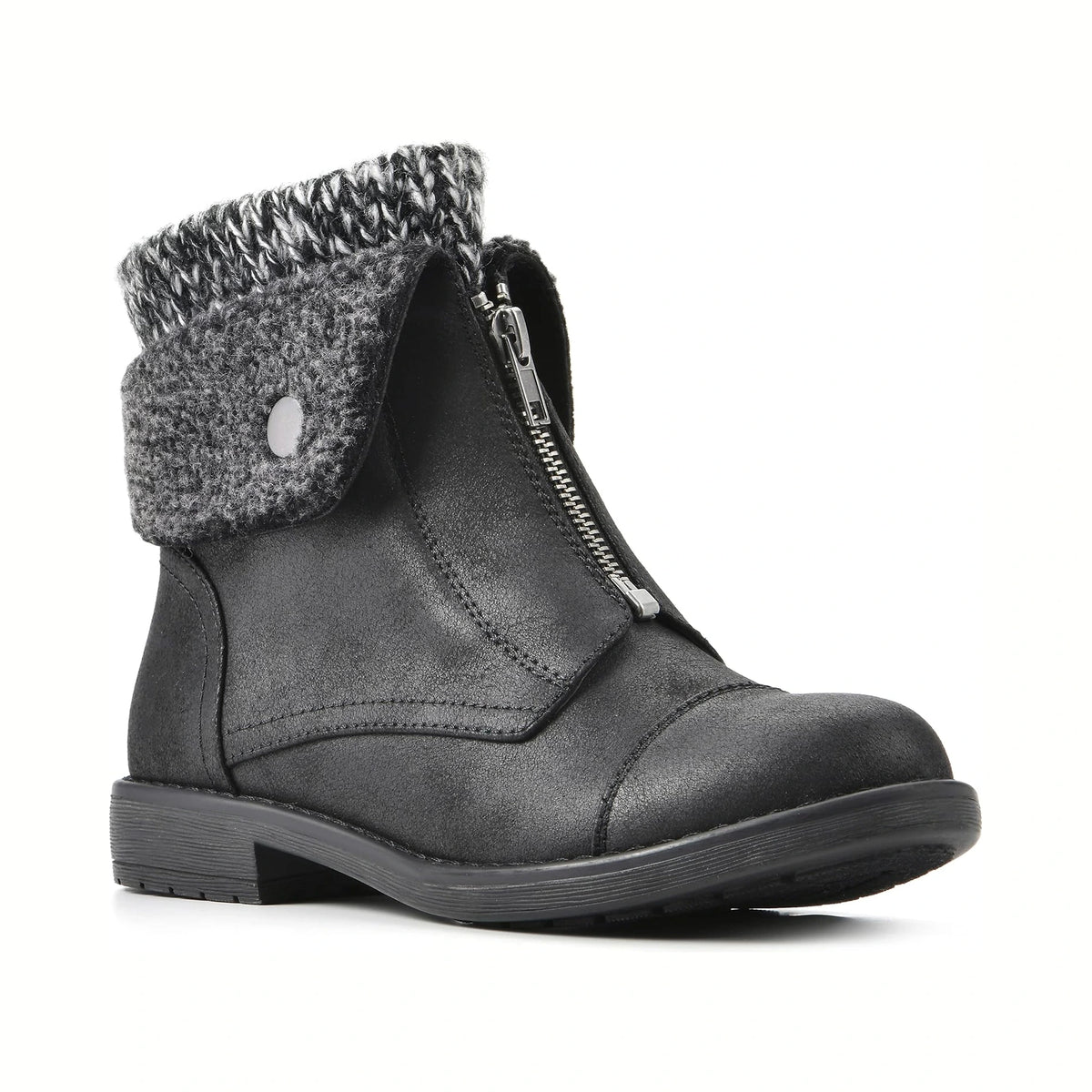 Calzado Cliffs by White Mountain DUETTE BLACK/FABRIC/FLEECE