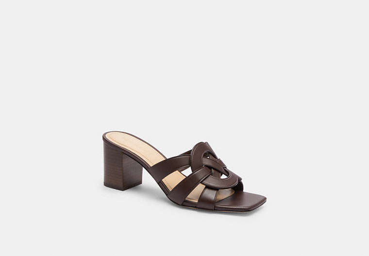 Coach Nikki Sandal Maple CS080 MPL - vista principal