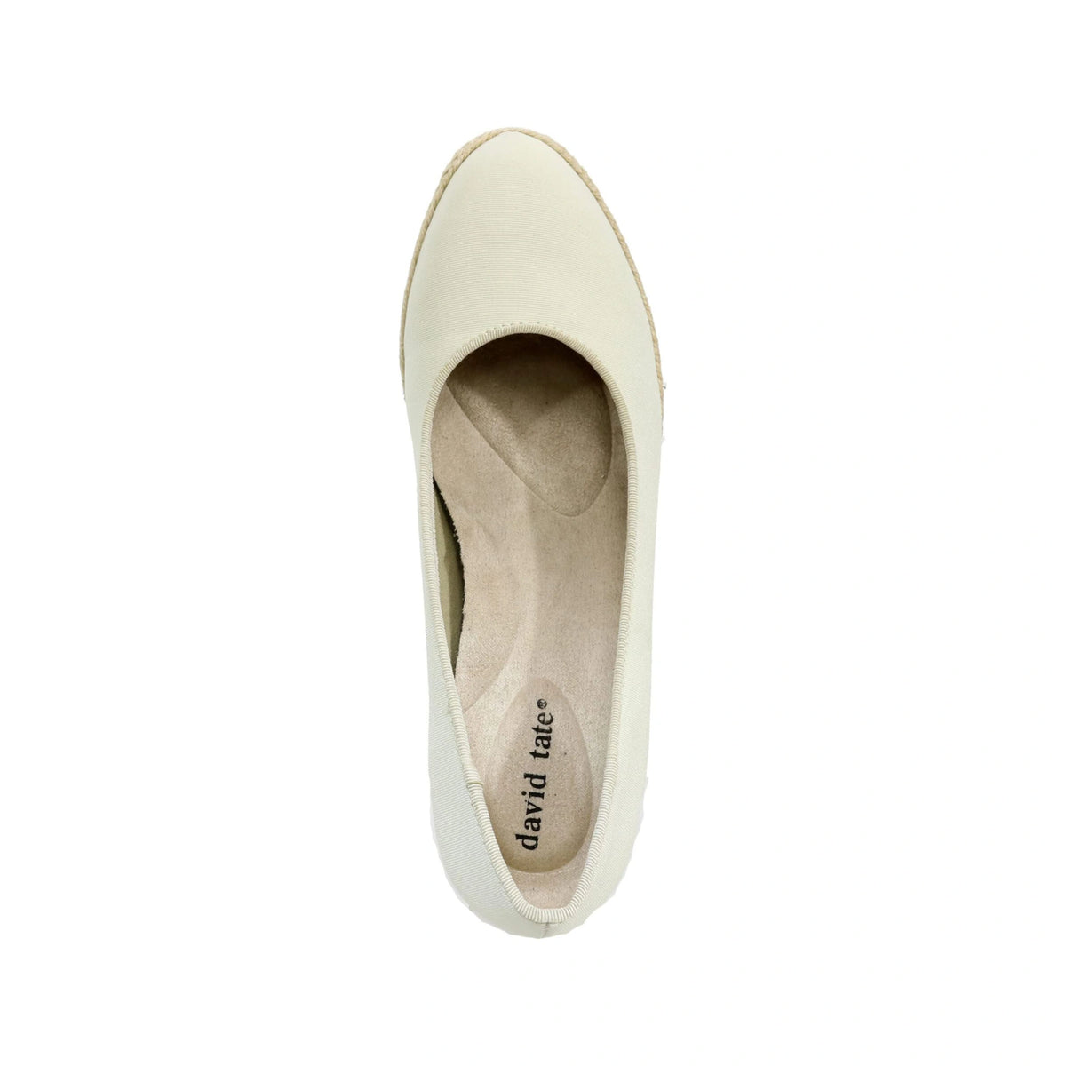 Calzado David Tate BERMUDA CREAM FABRIC