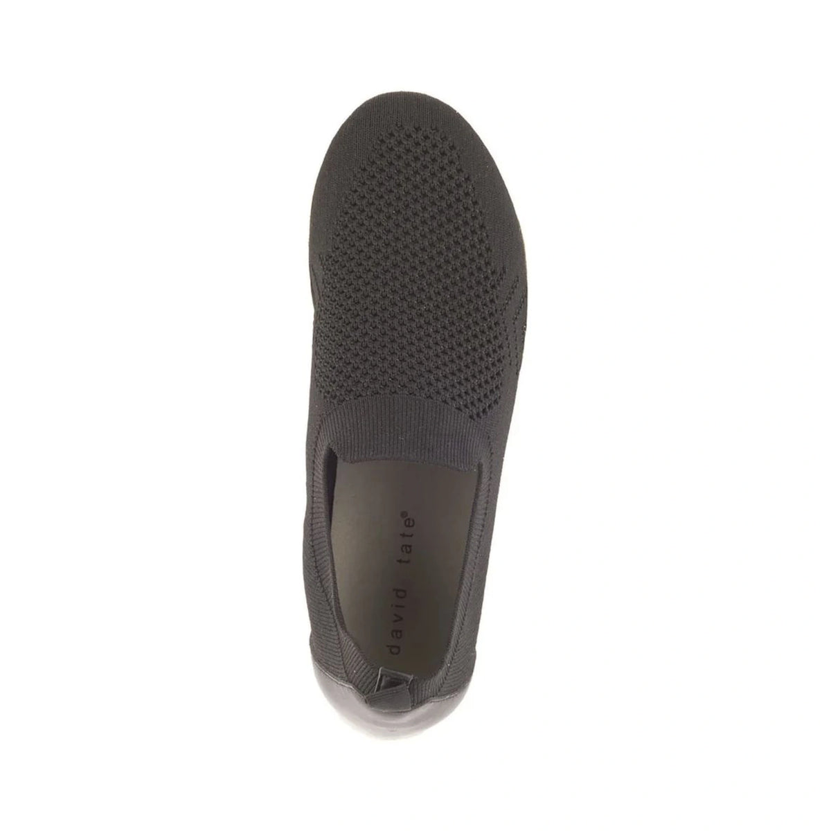 Calzado David Tate GOSSIP Black Stretch Fabric