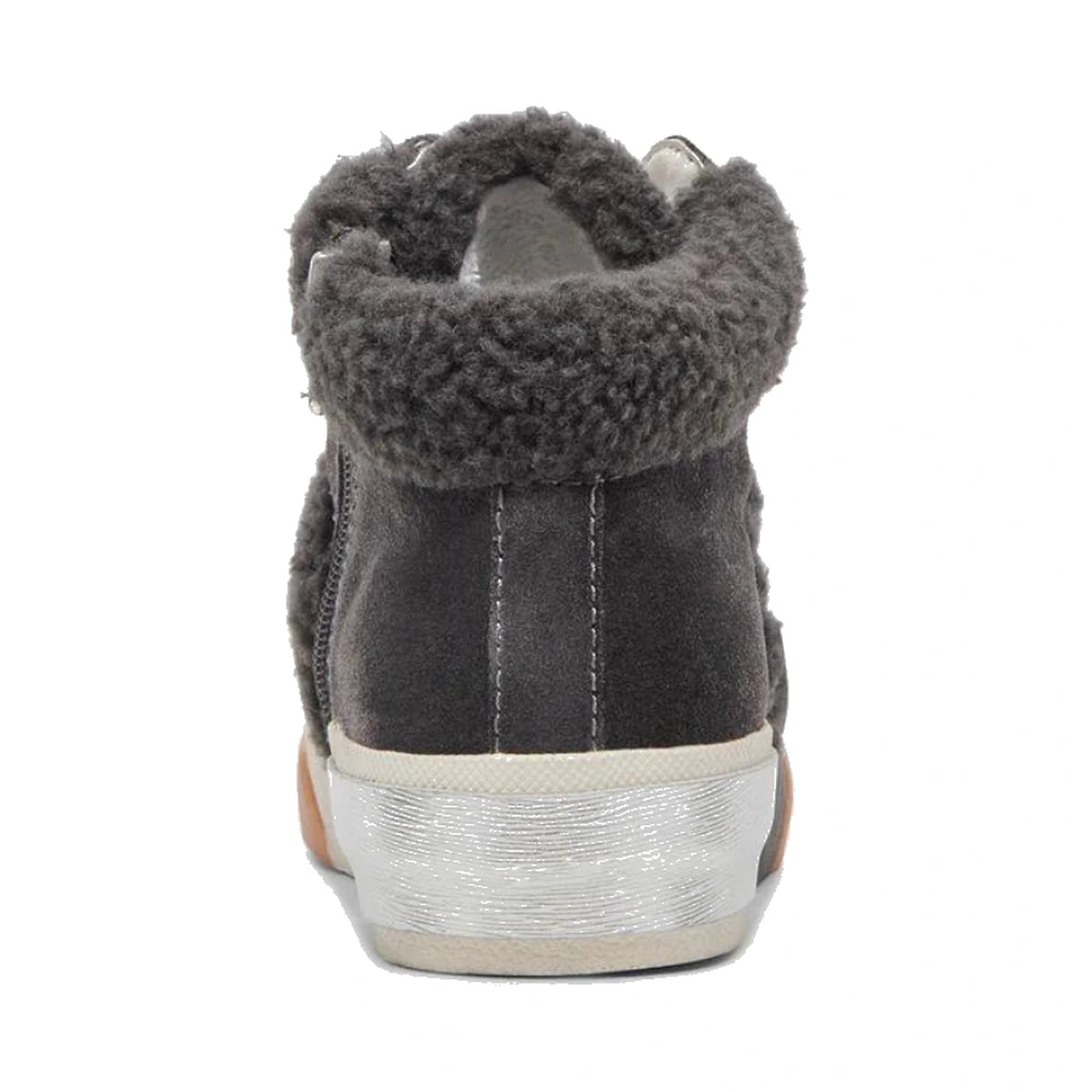 Botines Dolce Vita Zilvia Plush Anthracite Suede Mujer