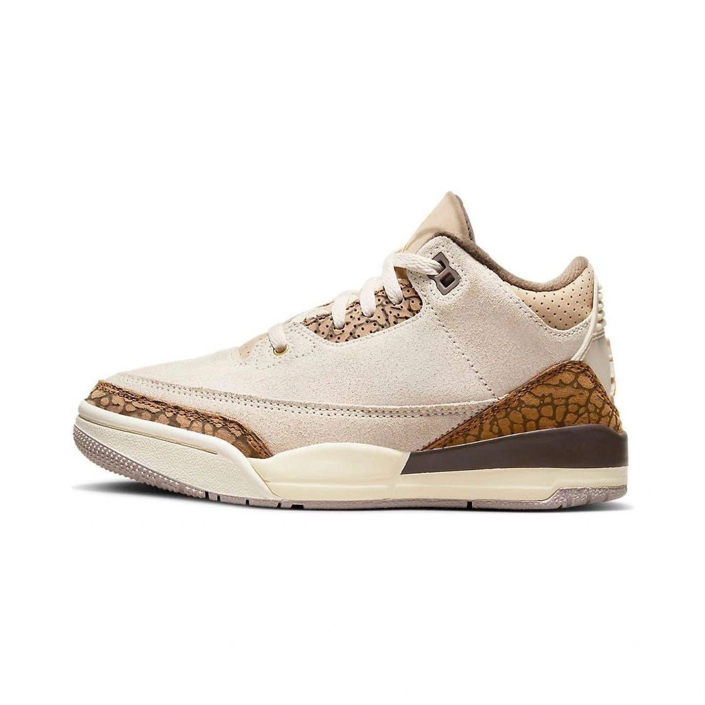 Tenis casuales Jordan JORDAN 3 RETRO (PS) Beige y dorado Niños