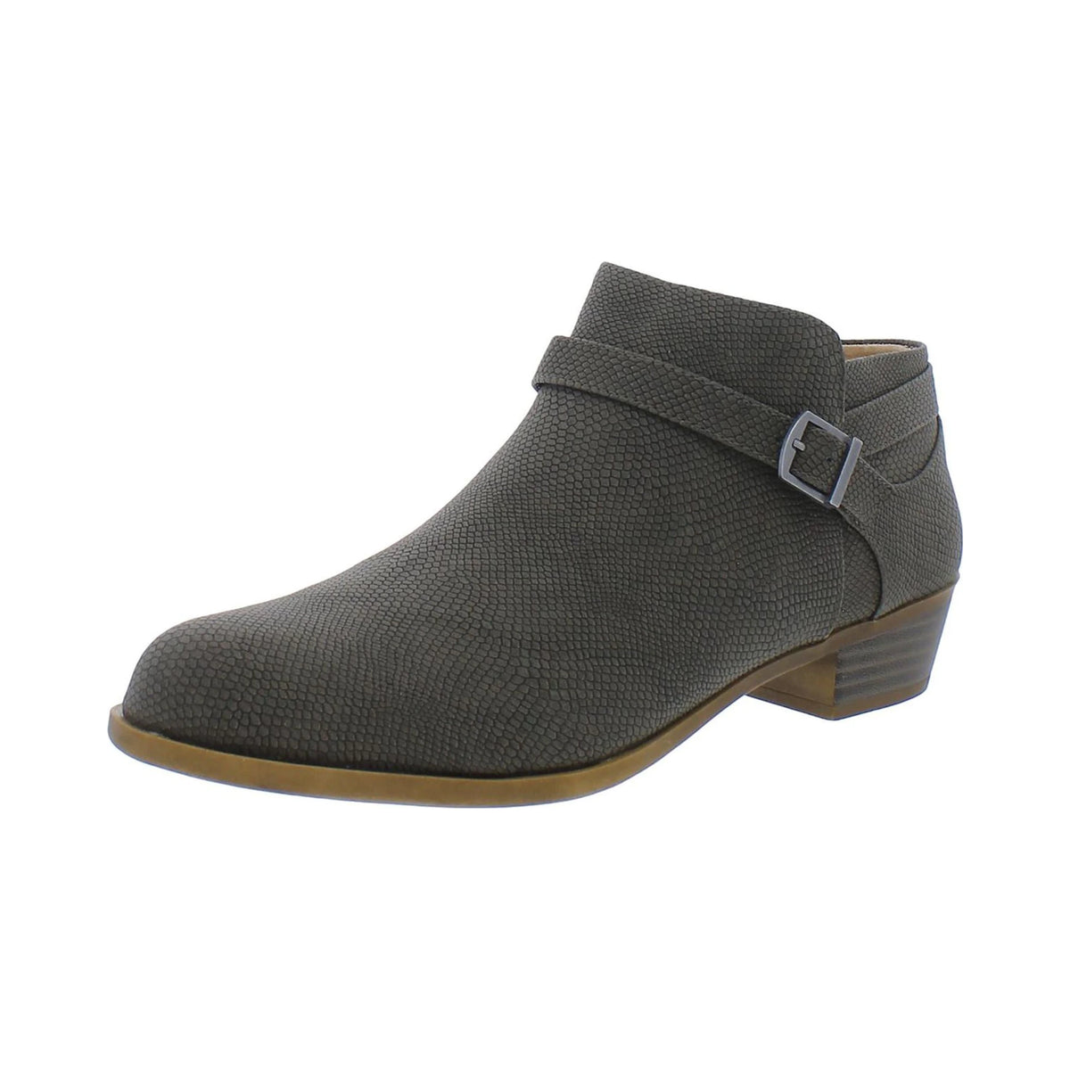 Botines LifeStride Alexander Grey Snake para mujer - perspectiva