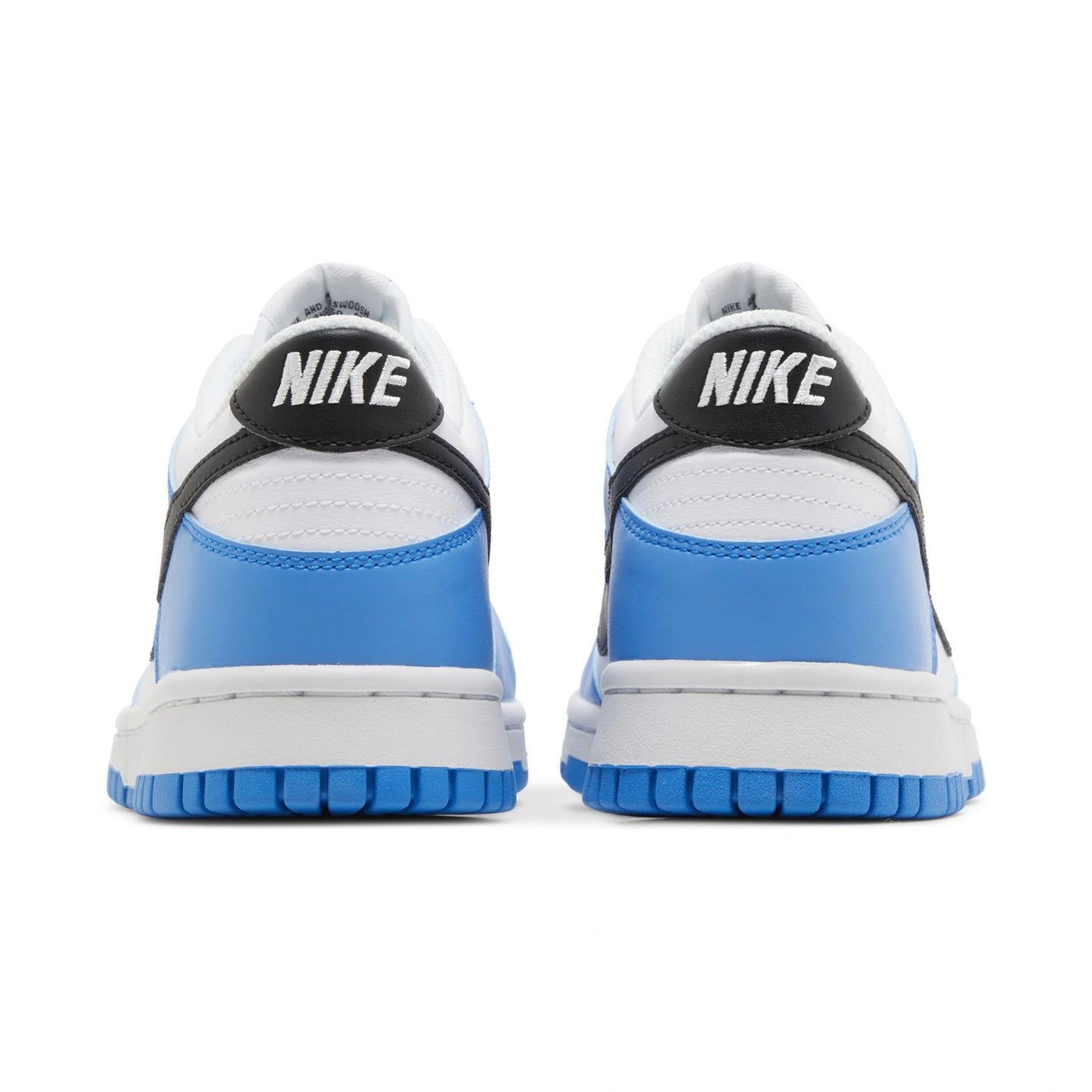Tenis casuales Nike DUNK LOW GS Azul, naranja y blanco Niños