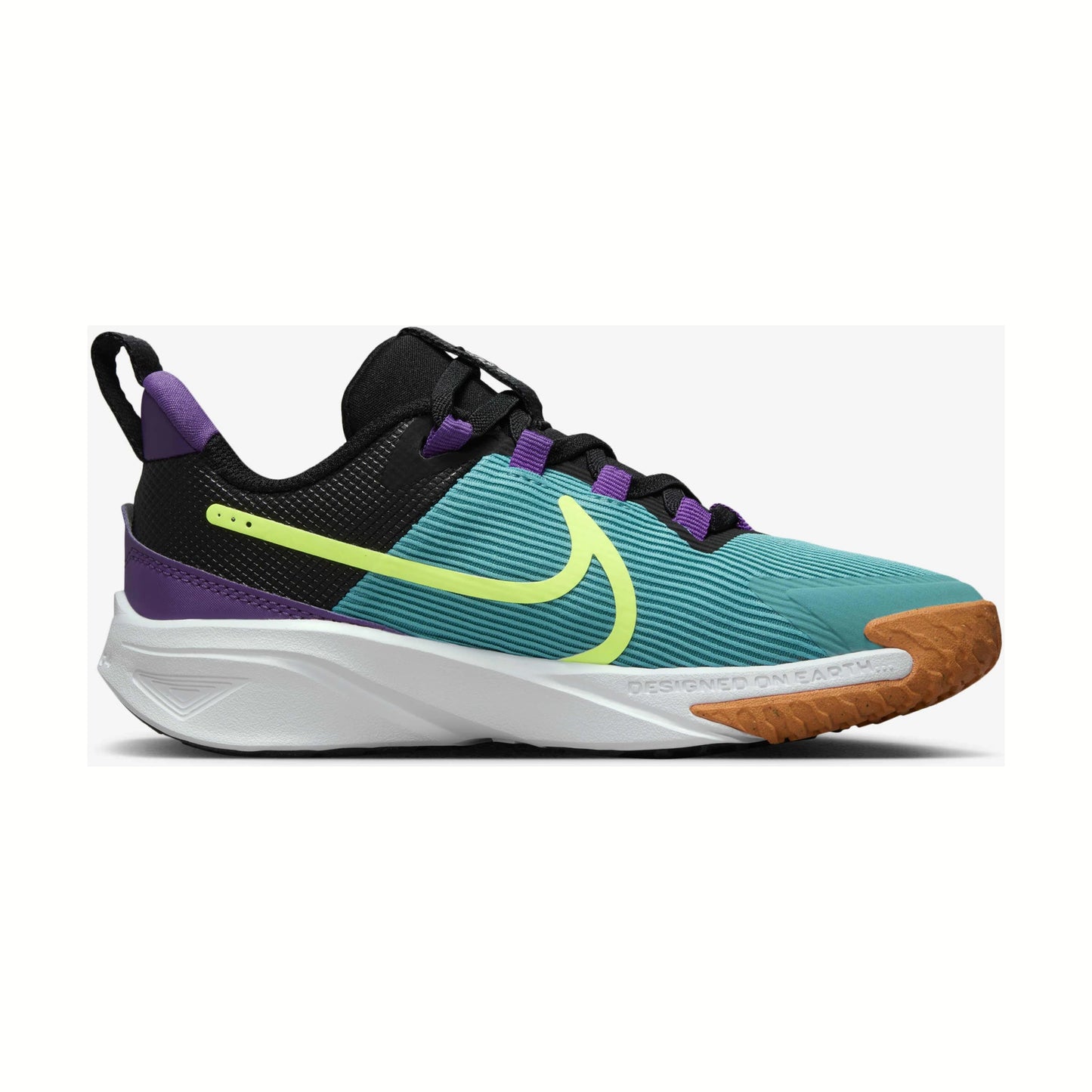 Tenis para correr Nike STAR RUNNER 4 NN SE (PS) Turquesa y morado Niños