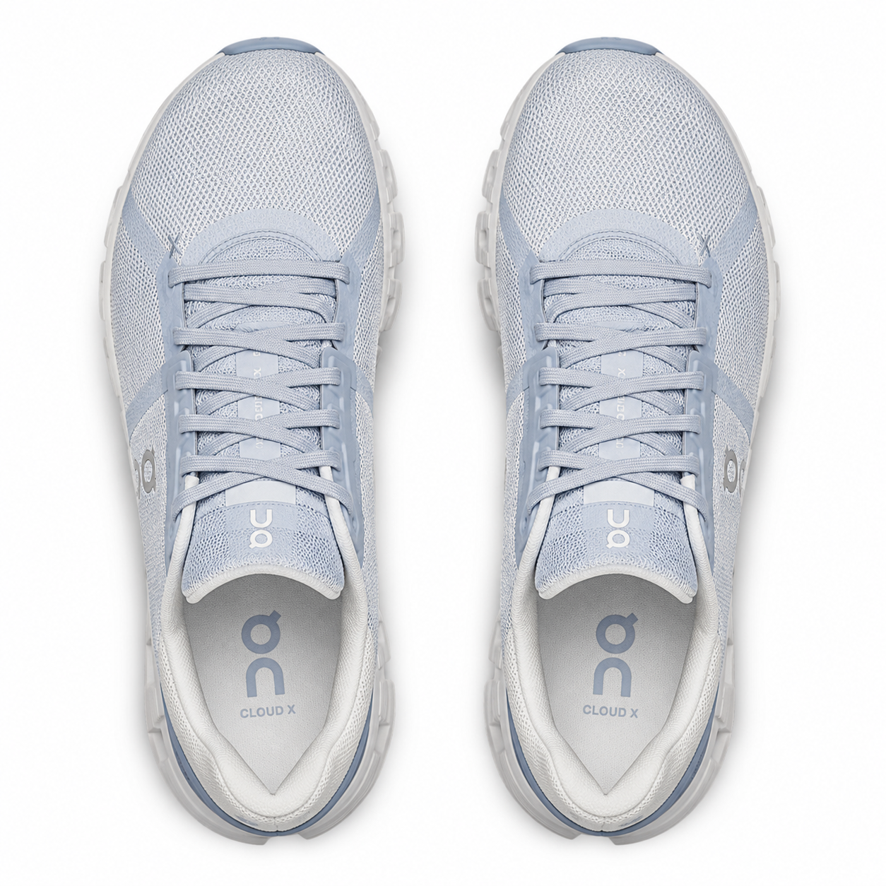 Tenis de Entrenamiento On Cloud X 4 Silver Chambray Mujer