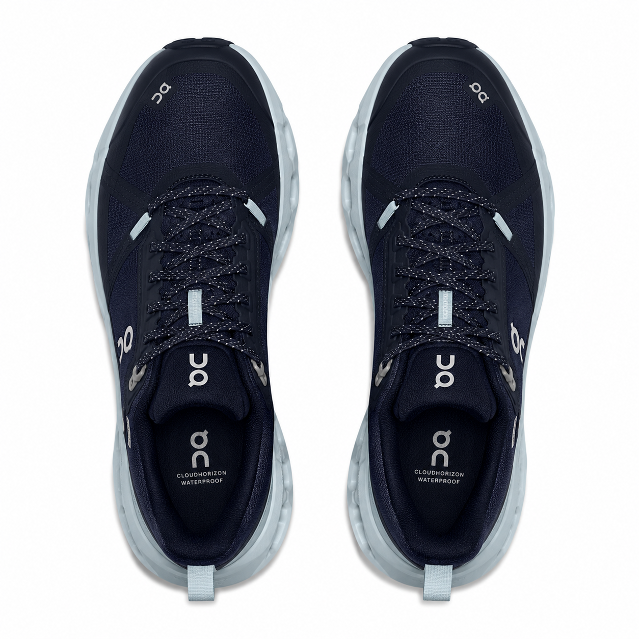 Tenis Impermeables de Senderismo On Cloudhorizon Midnight Glacier Mujer