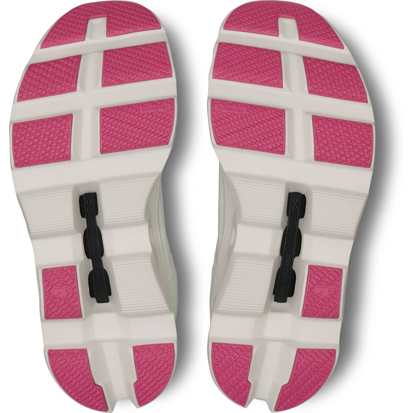 Tenis para Correr On Cloudmonster White Lima Mujer