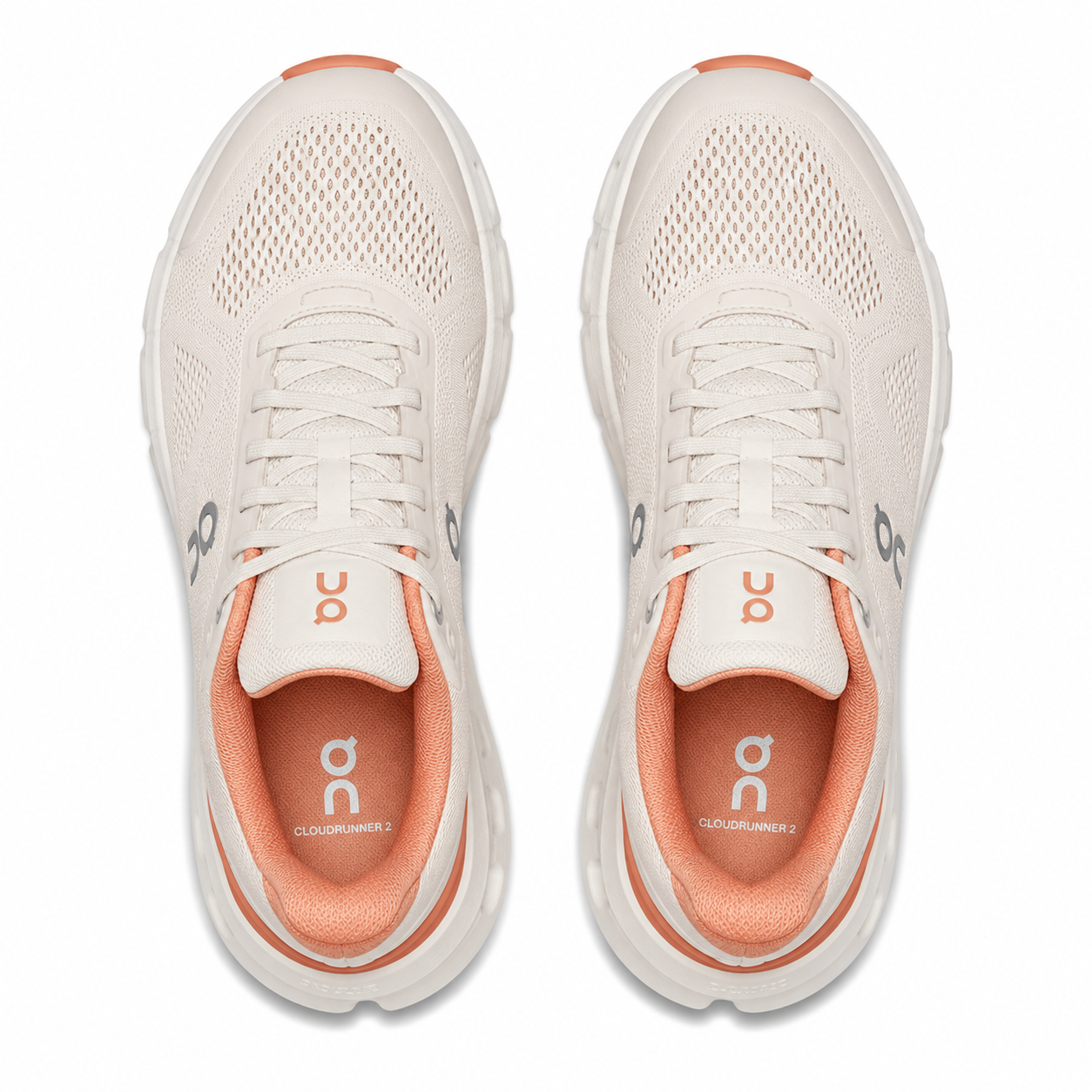 Tenis para Correr On Cloudrunner 2 Pearl Tangerine Mujer