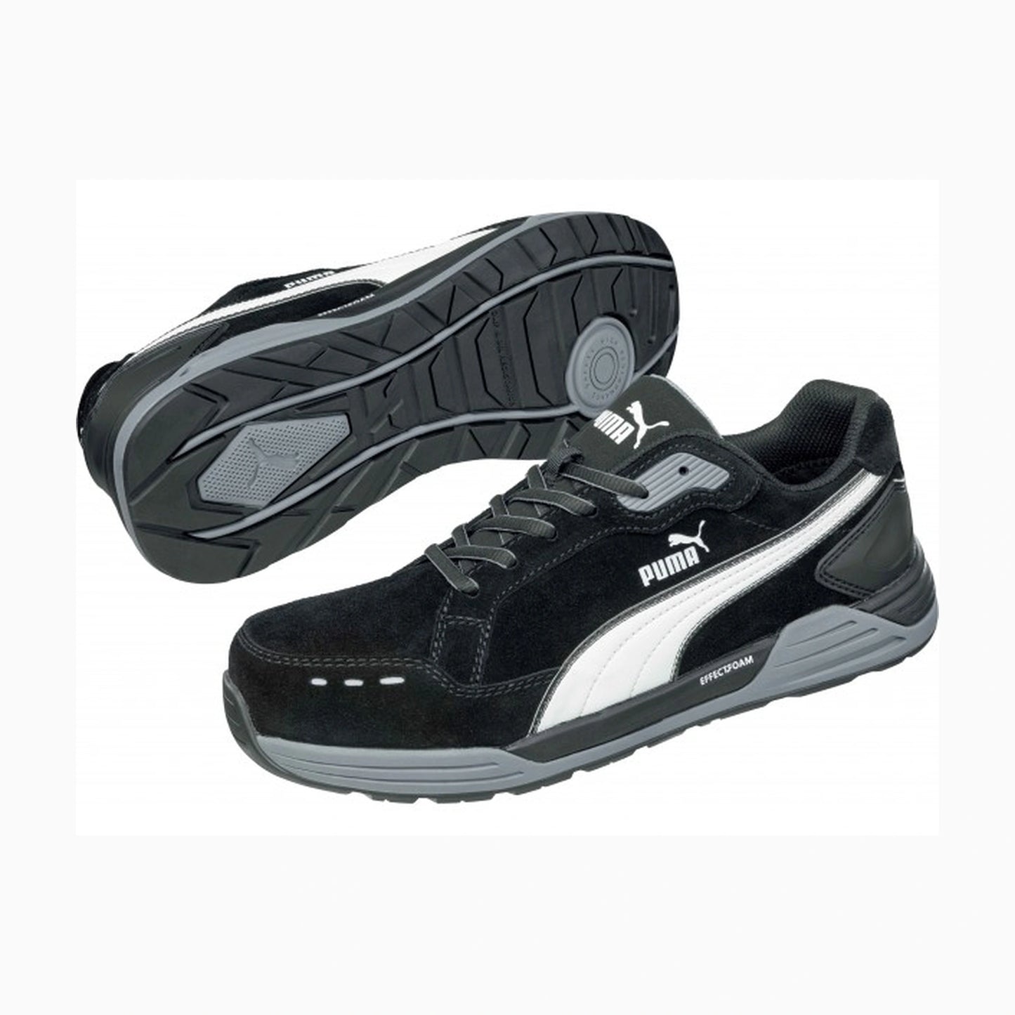 Tenis de Seguridad Puma Airtwist Black Low Hombre