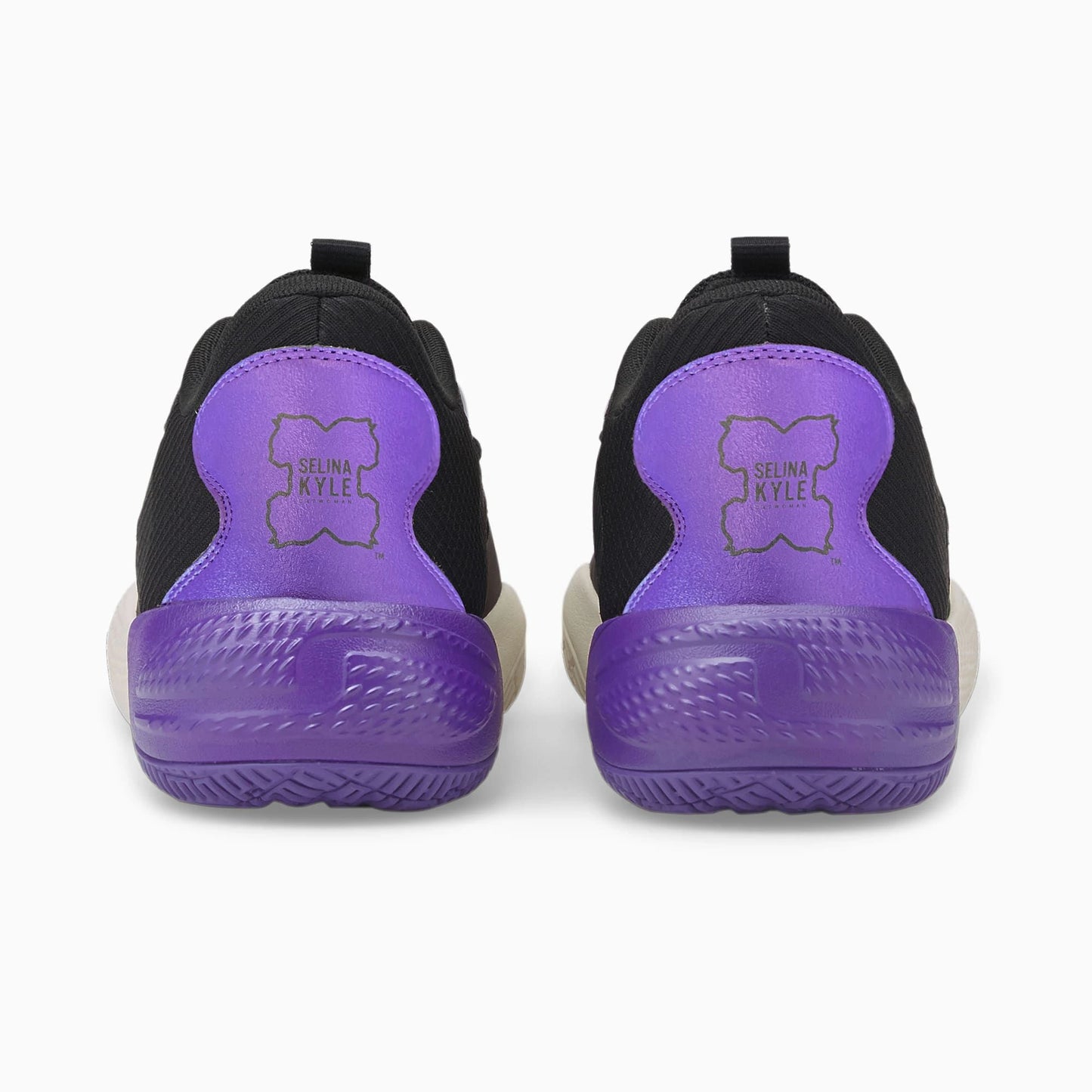 Tenis de Basquetbol Puma x The Batman Court Rider 2.0 Catwoman Black Heliotrope Mujer