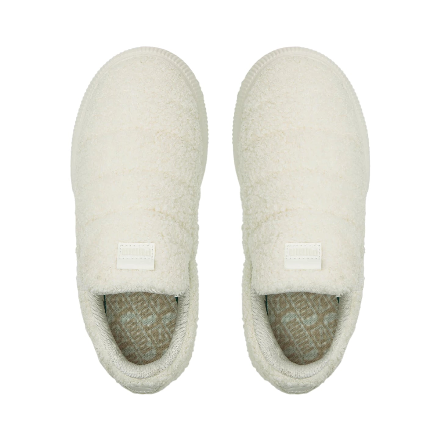 Tenis Puma Suede Mayu Slip-On Teddy Marshmallow Mujer