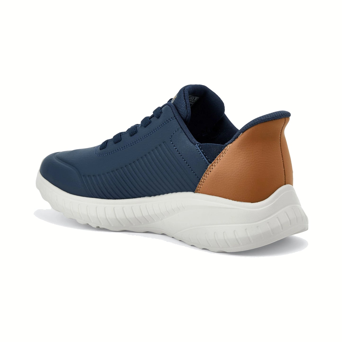 Tenis casuales Skechers BOBS SQUAD CHAOS - HEEL PREFERRED Azul marino Hombre