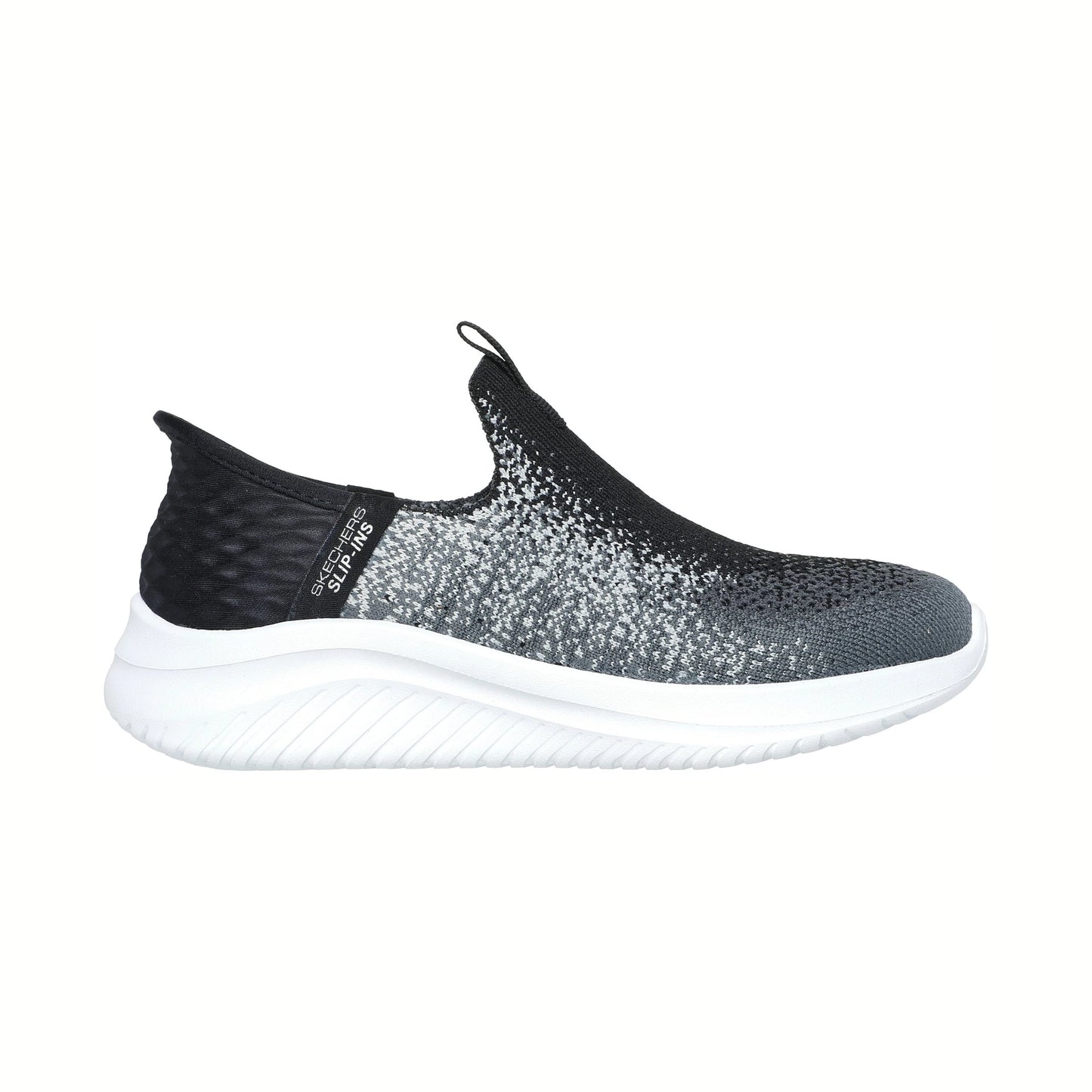 Tenis para caminar Skechers ULTRA FLEX 3.0 BRISK-SPEC Negro y gris carbón Niños