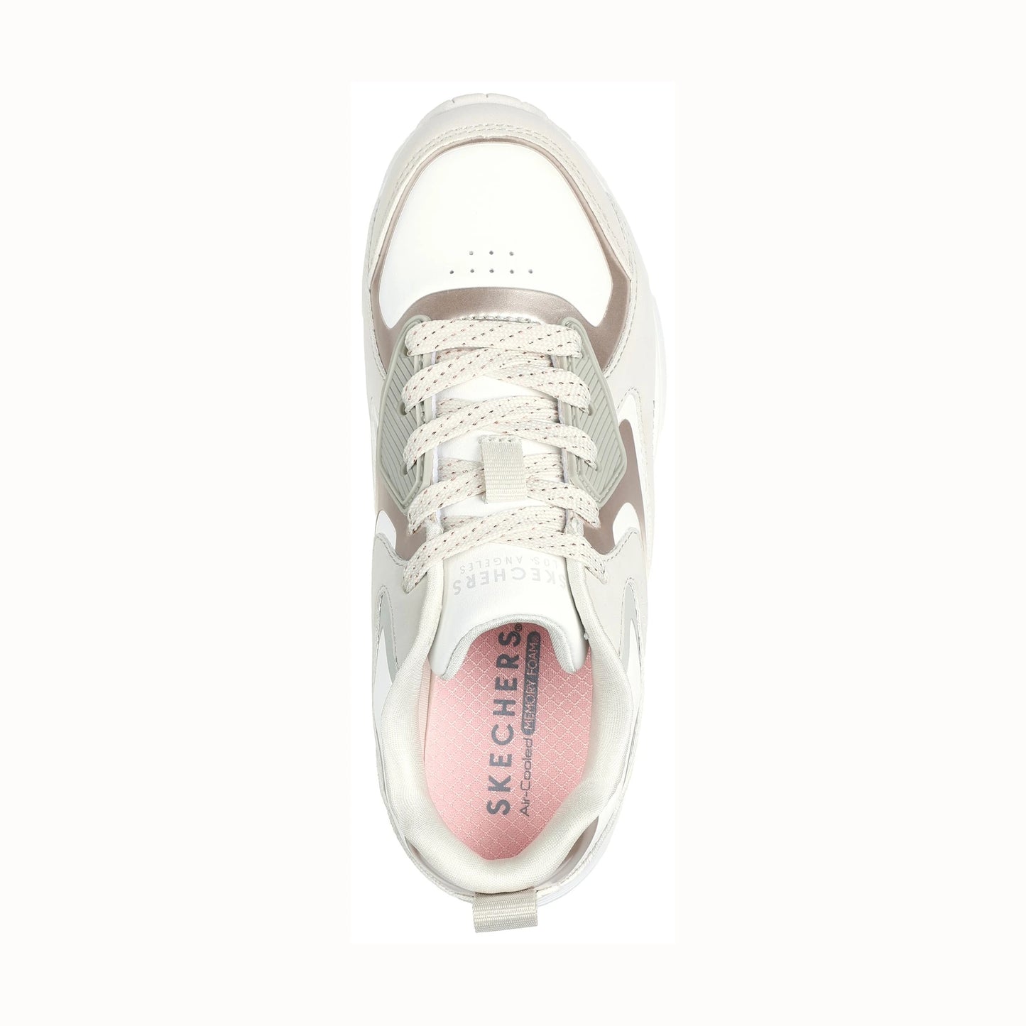 Tenis casuales Skechers UNO GEN1 COLOR SURGE Beige natural Niños