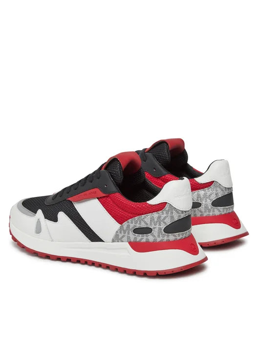Michael Kors Miles Trainer Crimson Multi 42H3MIFS1D - vista posterior