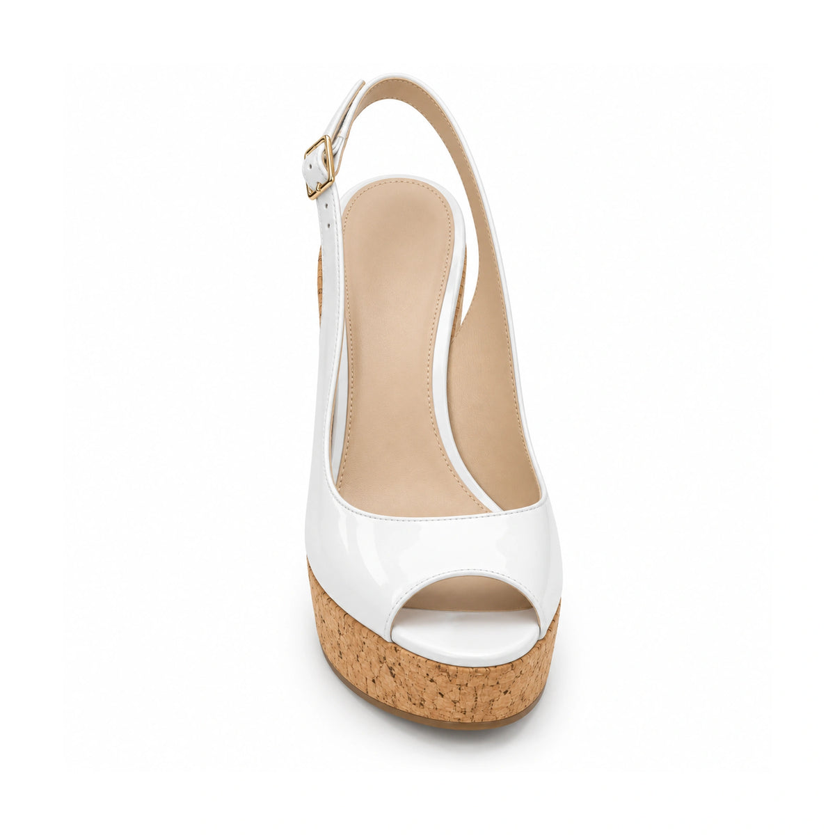 Calzado Stuart Weitzman CARMEN WEDGE White