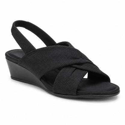 Sandalias de cuña Anne Klein AKESTHER Negro Mujer