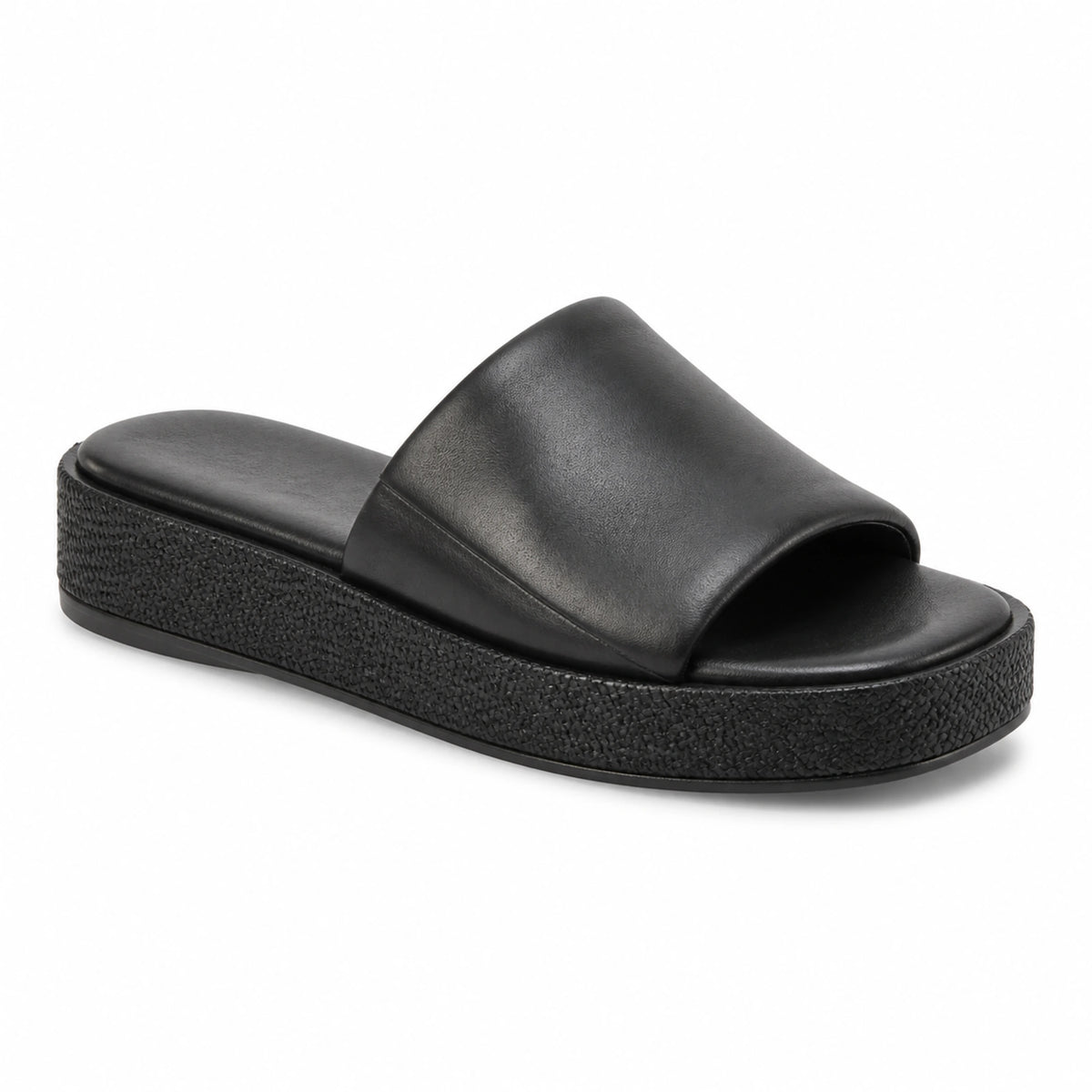 Sandalias Dolce Vita Aisha Black Leather Mujer