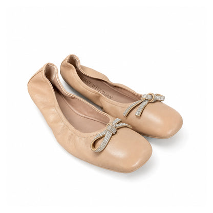 Calzado Stuart Weitzman SW BOW BALLET FLAT Adobe