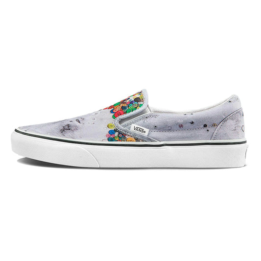 Tenis Vans x MOCA Classic Slip-On Brenna Youngblood Nimbus Cloud Unisex