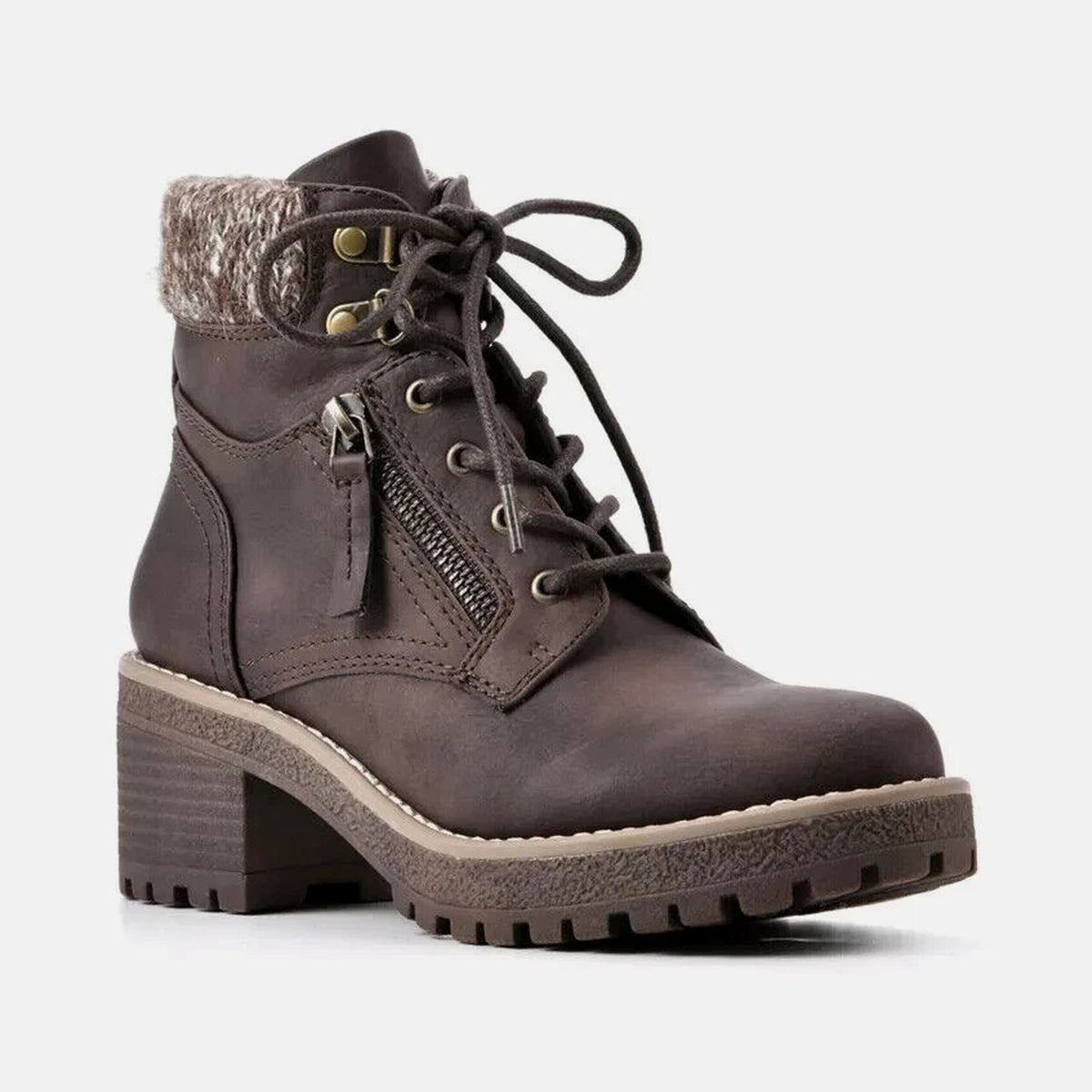 Calzado Cliffs by White Mountain BALANCE DK BROWN/NUBUCK