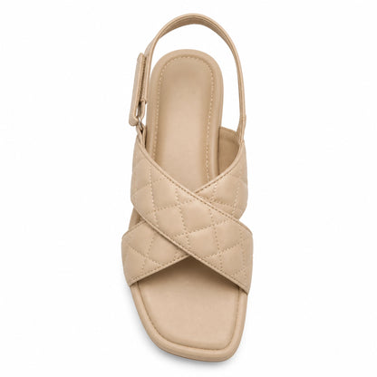 Tenis casuales Anne Klein AKAIR Beige Mujer