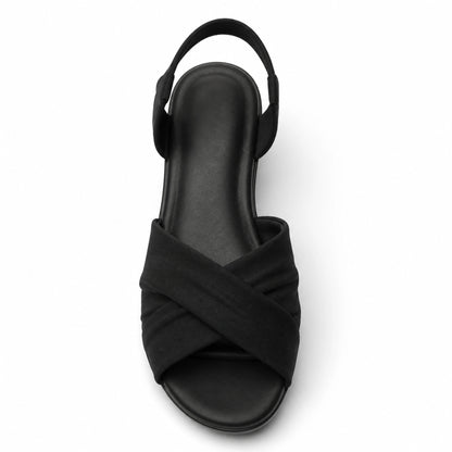 Sandalias de cuña Anne Klein AKESTHER Negro Mujer
