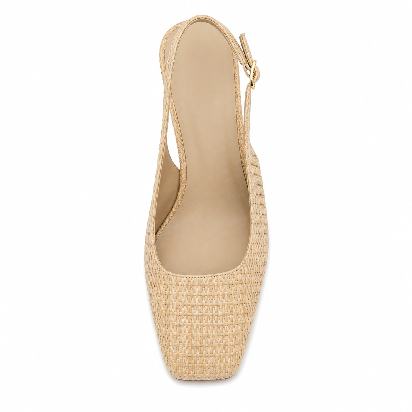 Tacones slingback Anne Klein AKLIZETTE Rafia natural Mujer