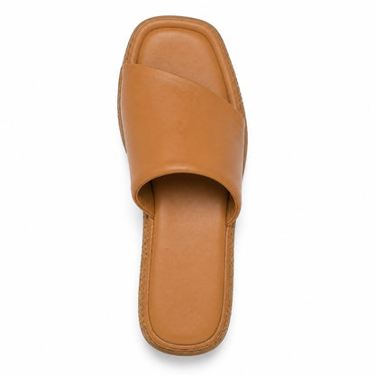 Sandalias Dolce Vita Aisha Tan Leather Mujer