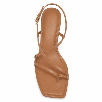 Sandalias de Cuña Dolce Vita Gemini Cafe Leather Mujer