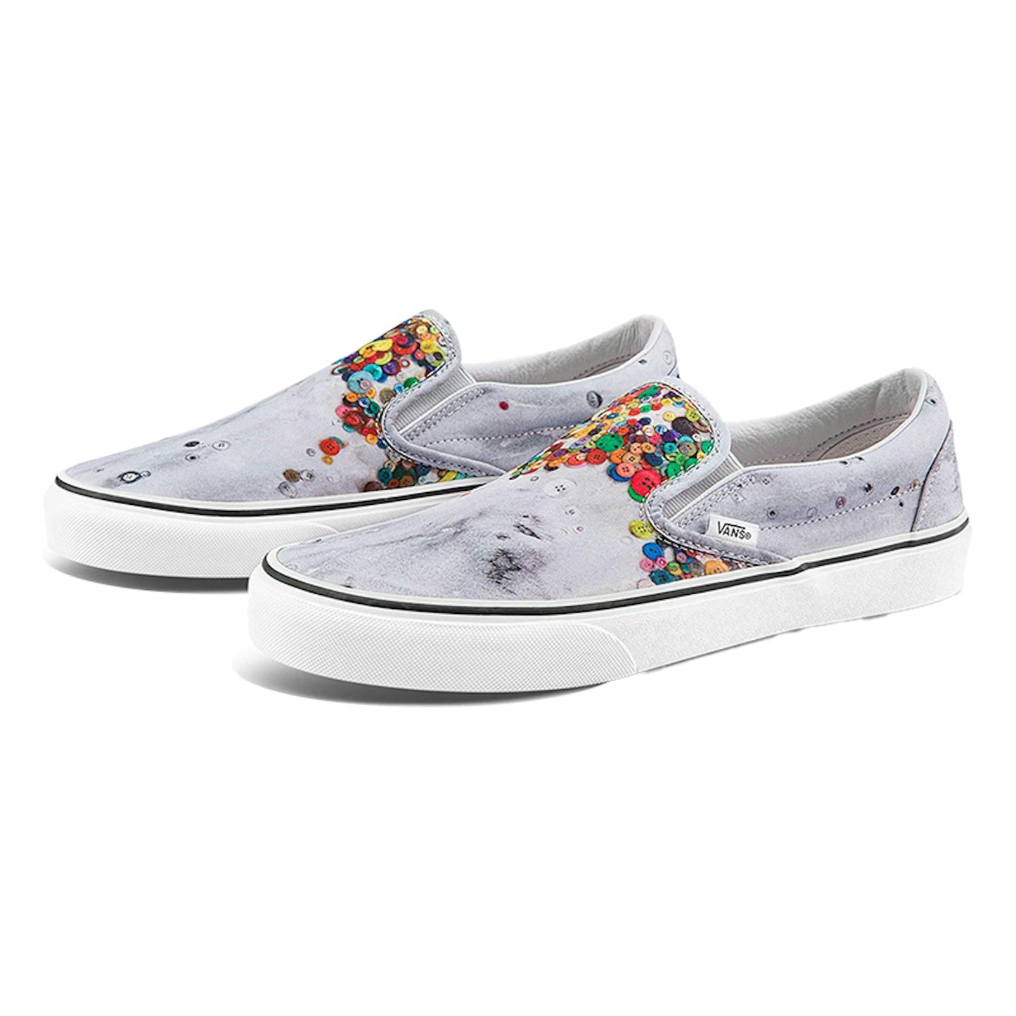 Tenis Vans x MOCA Classic Slip-On Brenna Youngblood Nimbus Cloud Unisex