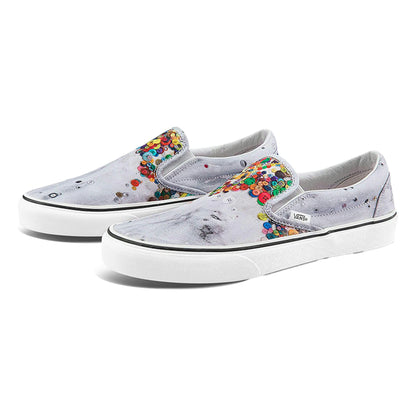 Tenis Vans x MOCA Classic Slip-On Brenna Youngblood Nimbus Cloud Unisex