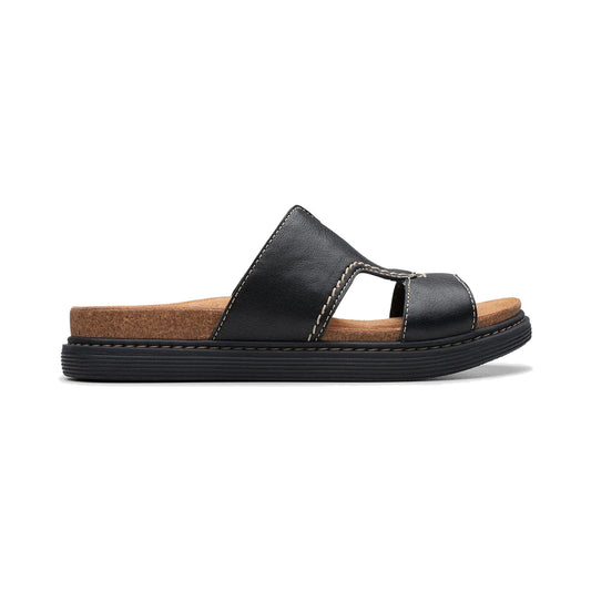 Calzado Clarks ARWELL WALK BLACK LEATHER / CUIR NOIR