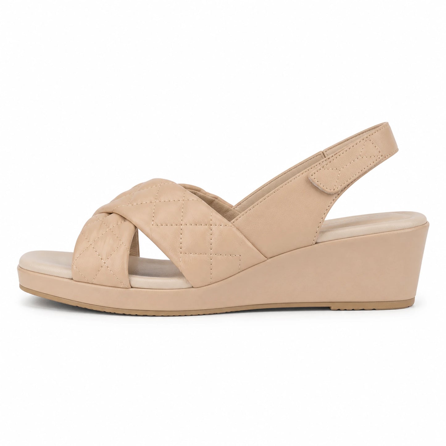 Tenis casuales Anne Klein AKAIR Beige Mujer