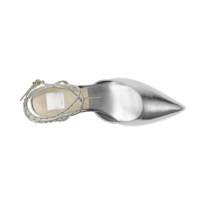 Calzado dolce vita LOKLYN STUD SILVER CRINKLE PATENT