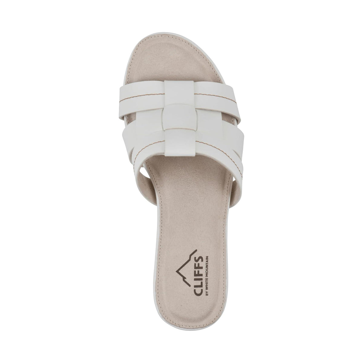 Calzado Cliffs by White Mountain CANDYCE WHITE/BURNISHED/SMOOTH