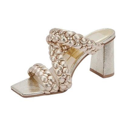 Calzado dolce vita PARTHA LIGHT GOLD STELLA - vista principal corregida