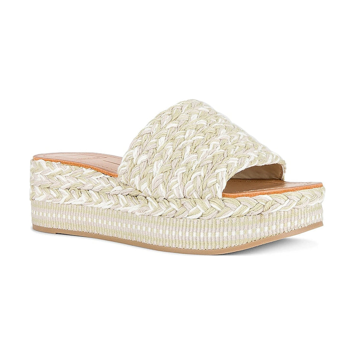 Calzado dolce vita PAZLI IVORY MULTI WOVEN - vista principal corregida