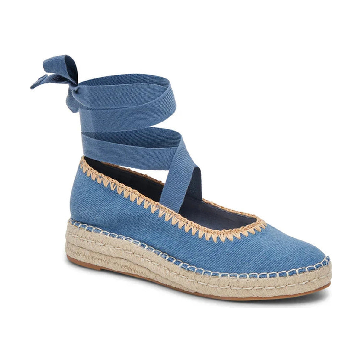 Calzado dolce vita MORGAN BLUE DENIM - vista principal corregida