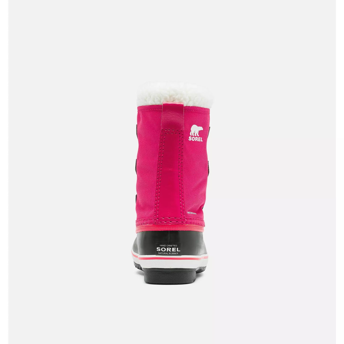 SOREL Yoot Pac Nylon WP Bright Rose - vista posterior