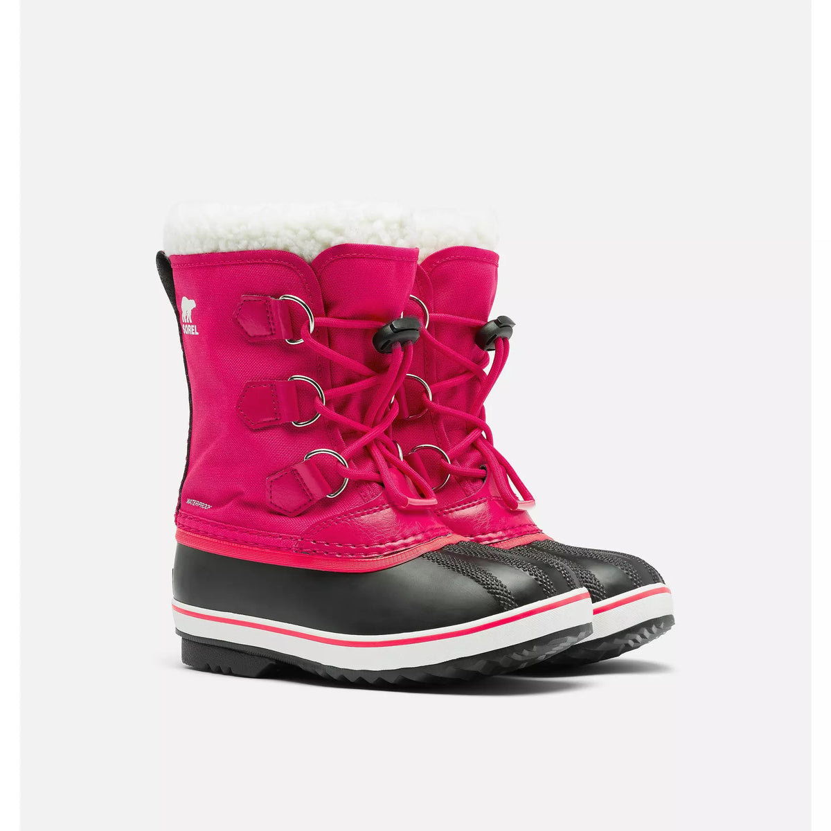 SOREL Yoot Pac Nylon WP Bright Rose - vista lateral