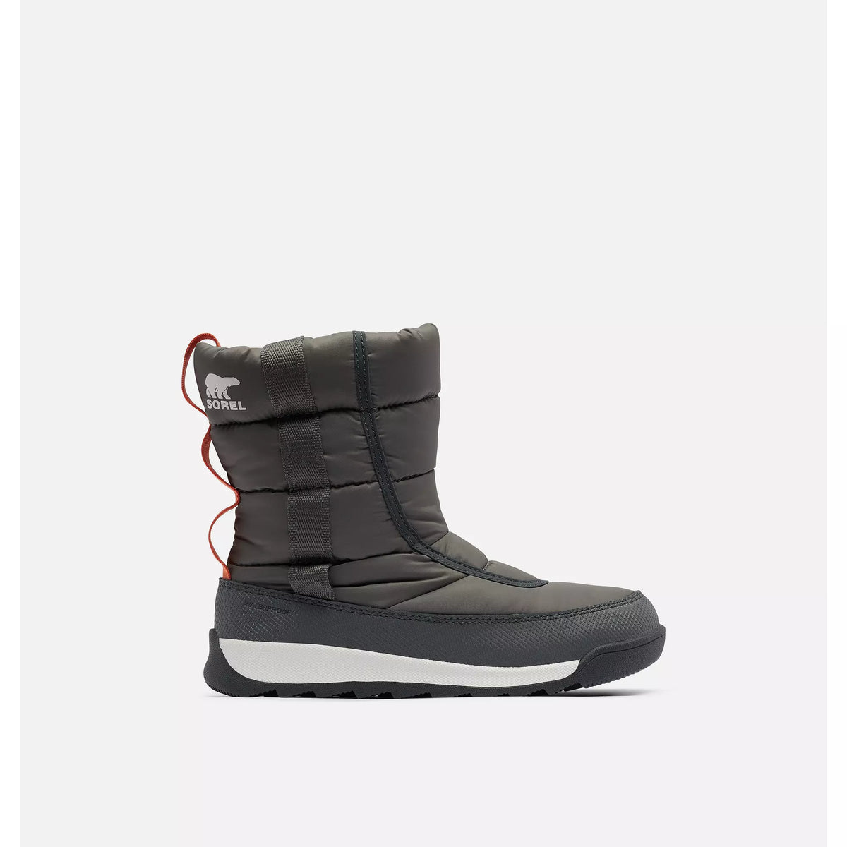SOREL Childrens Whitney II Puffy Mid WP Quarry Sea Salt - vista perspectiva