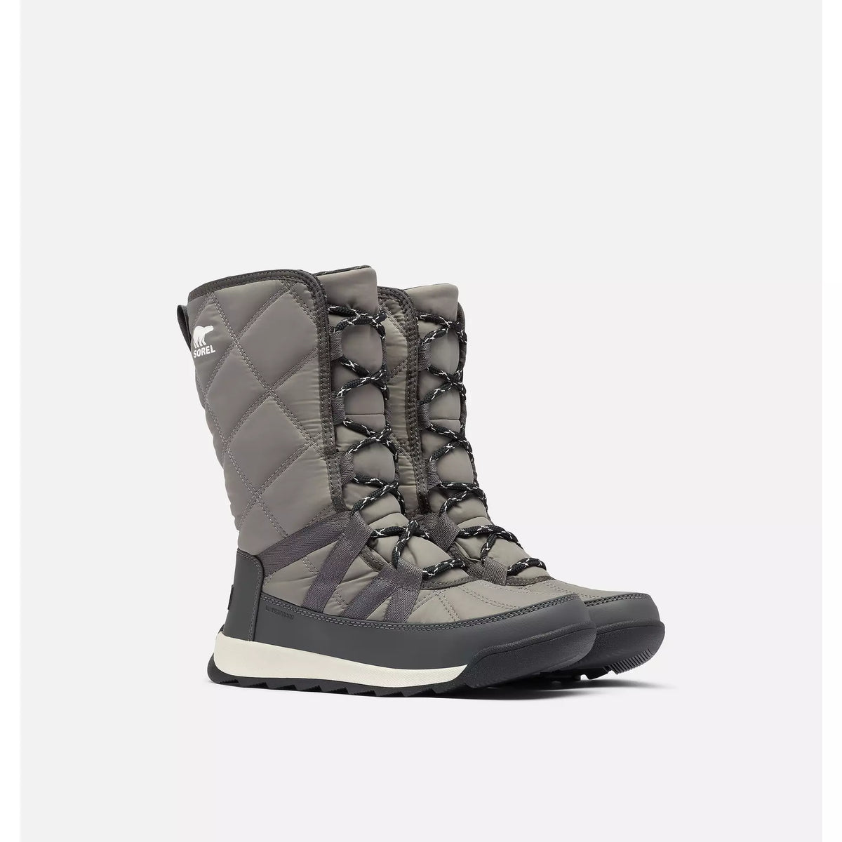 SOREL Whitney II Tall Lace WP Quarry - vista lateral